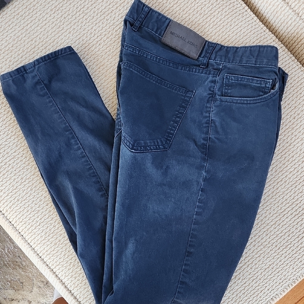 Michael Kors Blue Jeans, Size 30/32, Slim Fit